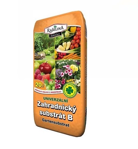 zahradnický substrát B univerzální 20 L